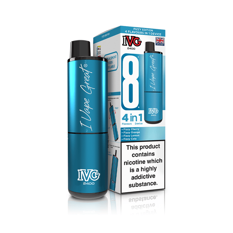 IVG 2400 4-in-1 Fizzy Edition Vape Kit