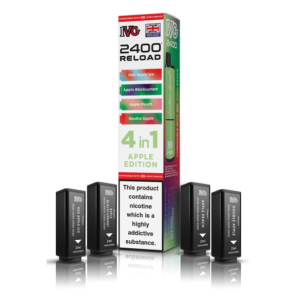 IVG 2400 Reload 4-in-1 Apple Edition Pods