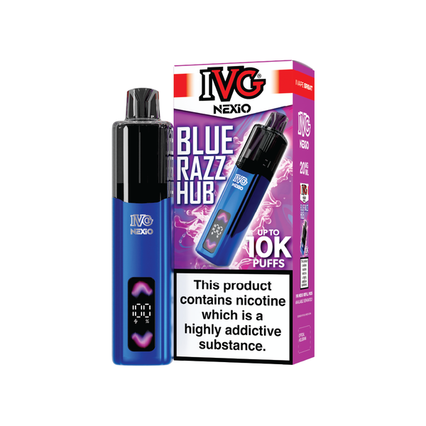 IVG NEXiO Blue Razz Hub Vape Kit