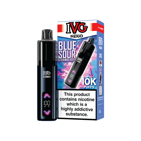 IVG NEXiO Blue Sour Strawberry Vape Kit