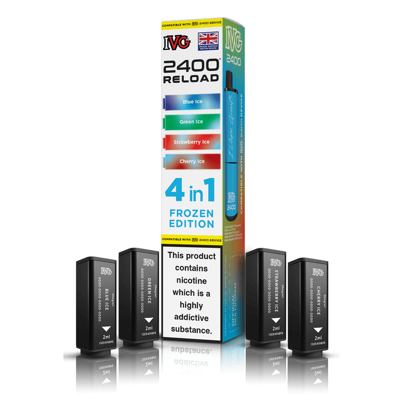 IVG 2400 Reload 4-in-1 Frozen Edition Pods