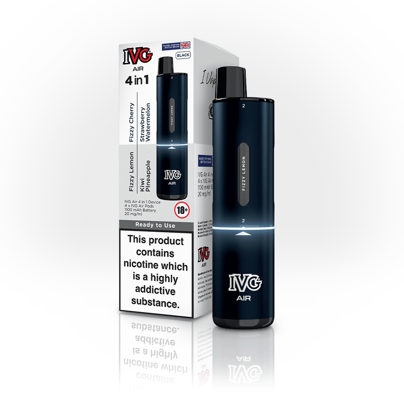 IVG AIR 4-in-1 Black Vape Kit