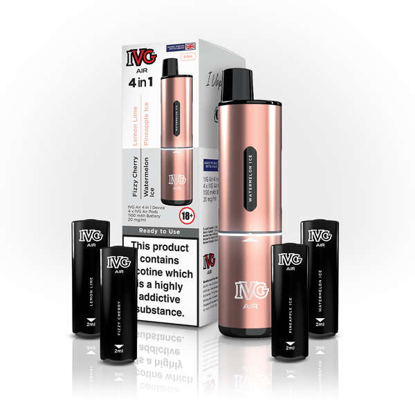 IVG AIR 4-in-1 Pink Vape Kit