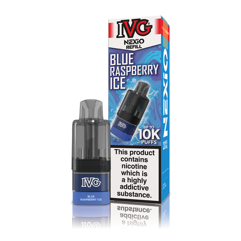 IVG NEXiO Blue Raspberry Ice Refill Pod