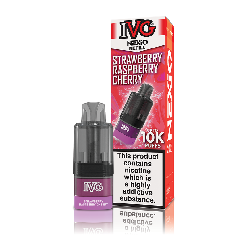 IVG NEXiO Strawberry Raspberry Cherry Refill Pod