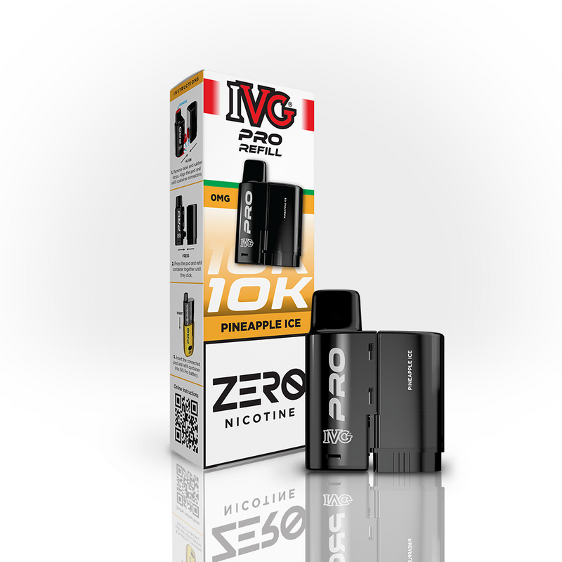 IVG PRO 10K Refill Pod - Pineapple Ice (12ml)