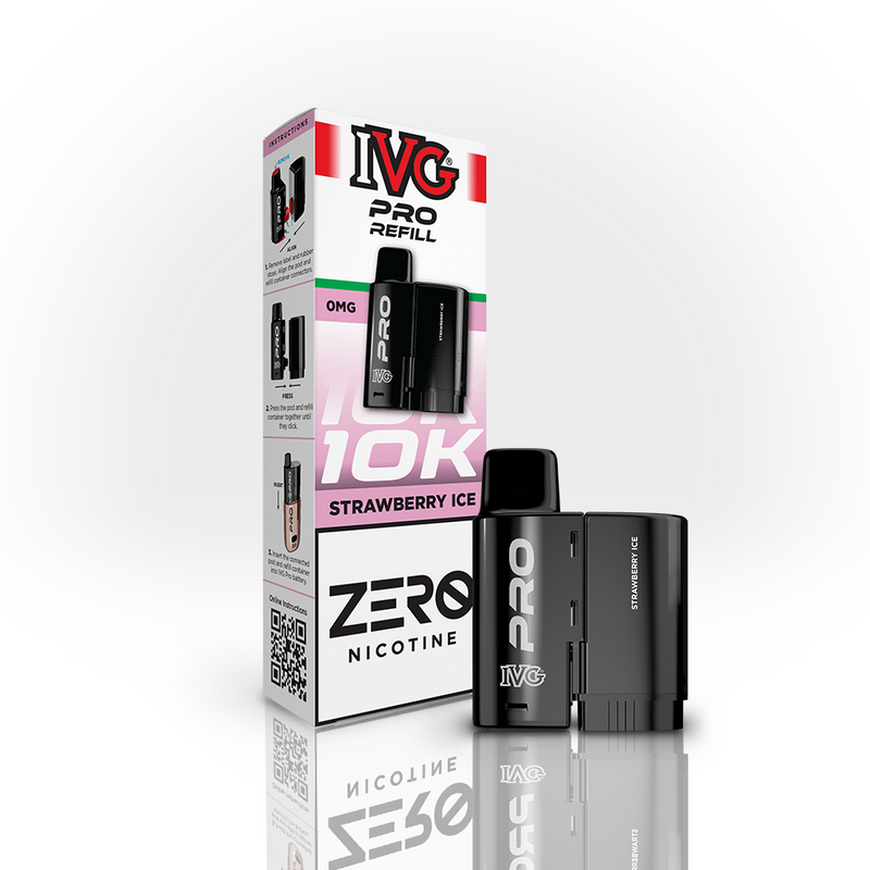IVG PRO 10K Refill Pod - Strawberry Ice (12ml)