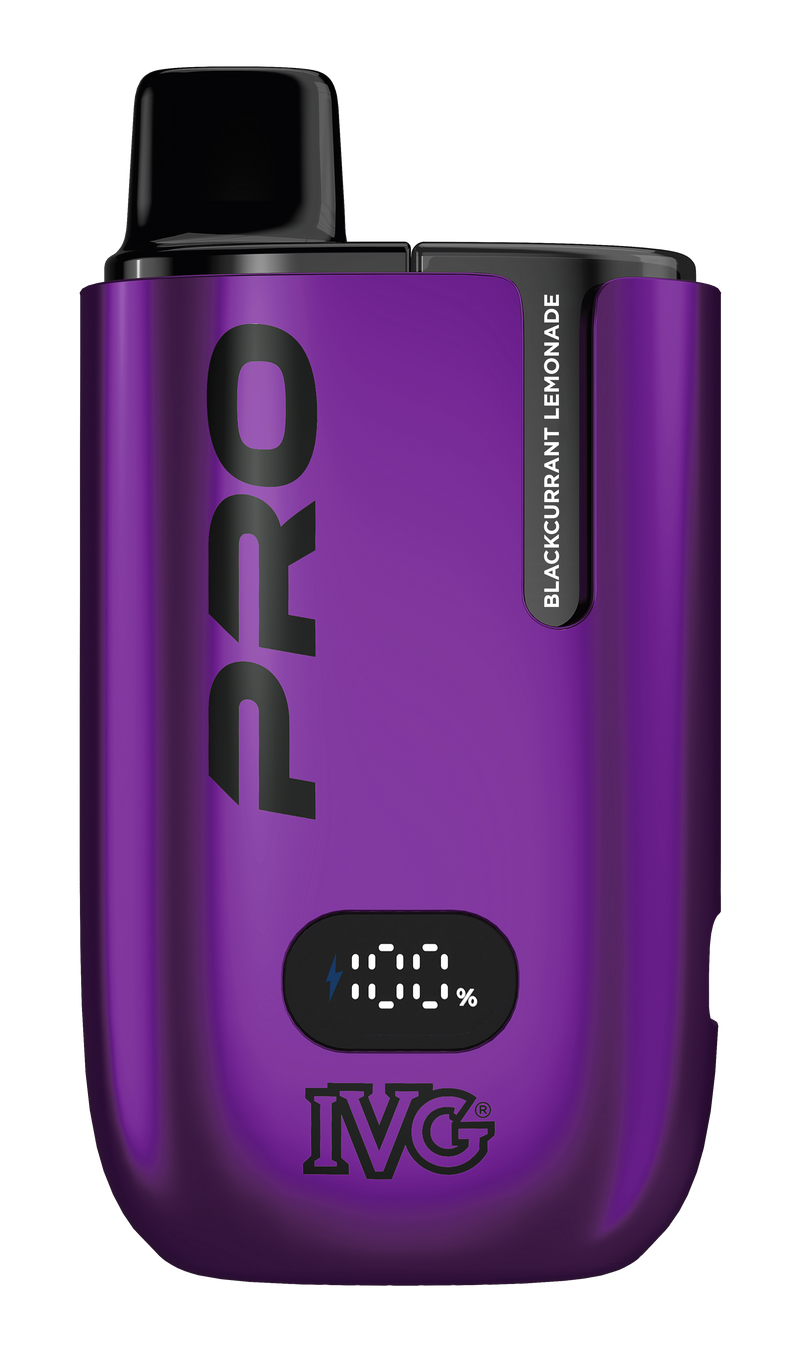 IVG PRO 10K Vape Kit - Blackcurrant Lemonade