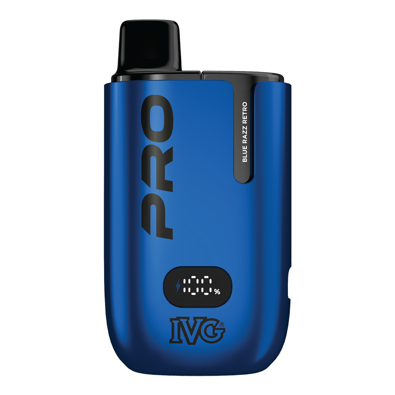 IVG PRO 10K Vape Kit - Blue Razz Retro