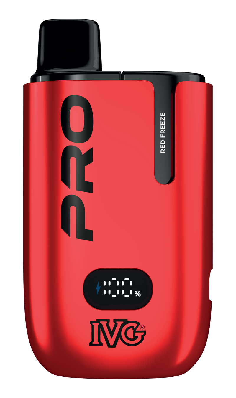 IVG PRO 10K Vape Kit - Red Freeze