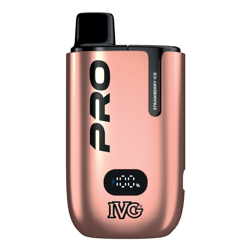 IVG PRO 10K Vape Kit - Strawberry Ice