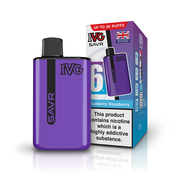 IVG SAVR Blueberry Raspberry Vape Kit
