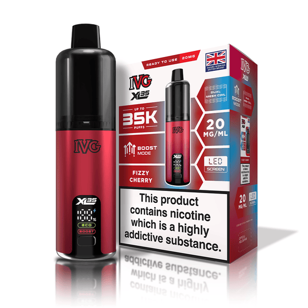 IVG XL35 Fizzy Cherry Vape Kit
