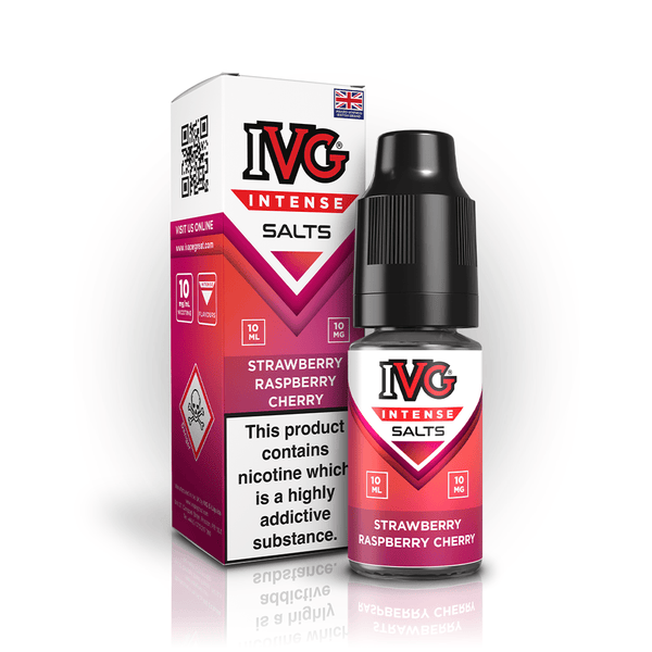 IVG Intense Salts Strawberry Raspberry Cherry E-Liquid