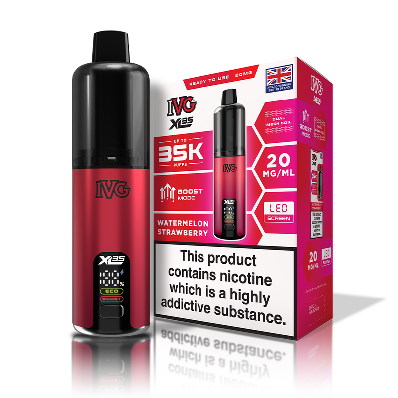 IVG XL35 Watermelon Strawberry Vape Kit