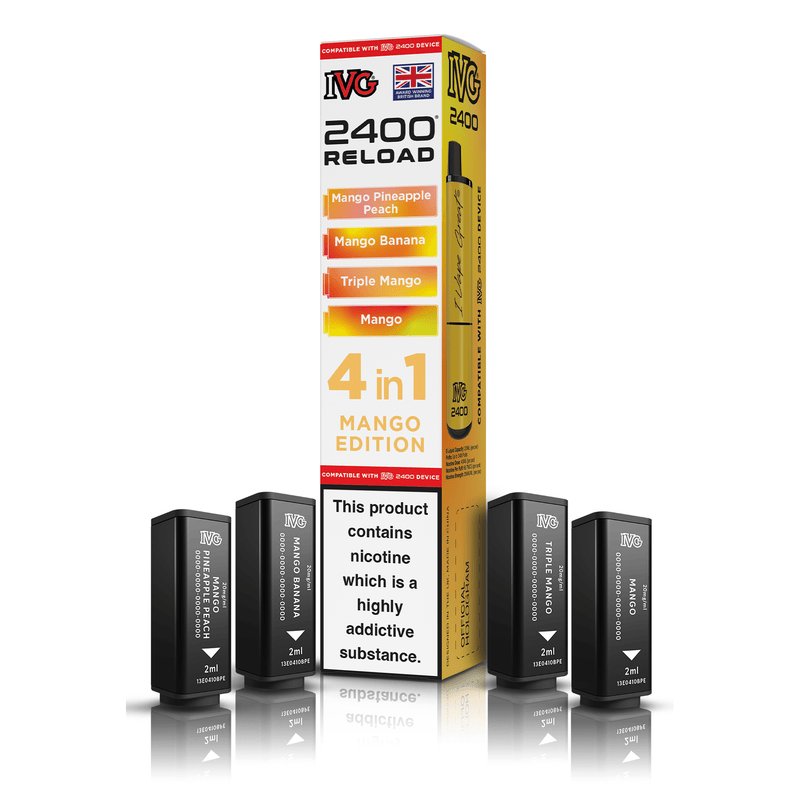 IVG 2400 Reload 4-in-1 Mango Edition Pods