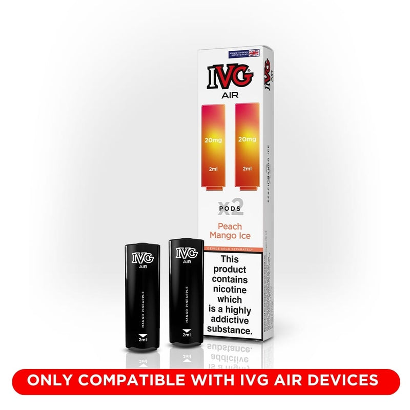 IVG AIR Peach Mango Ice Refill Pods