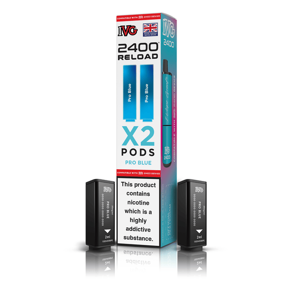 IVG 2400 Pro Blue X2 Reload Pods