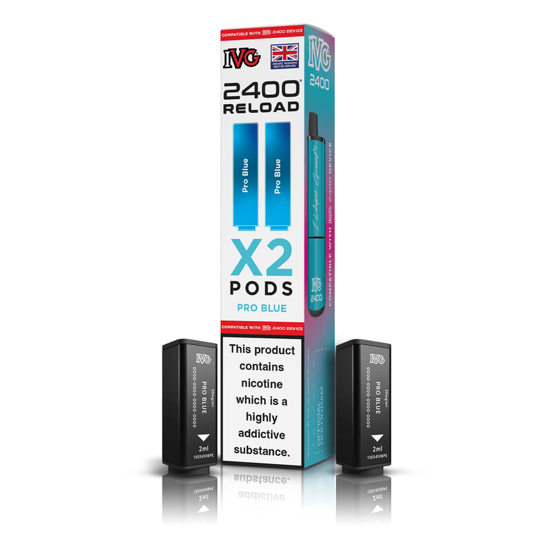 IVG 2400 Pro Blue X2 Reload Pods