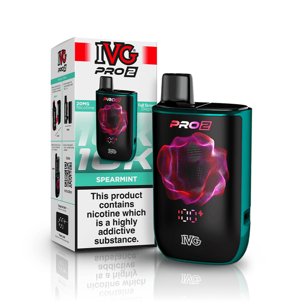 IVG PRO 10K Vape Kit - 2 Spearmint
