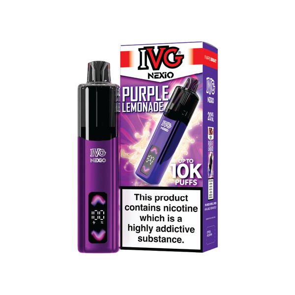 IVG NEXiO Purple Lemonade Vape Kit