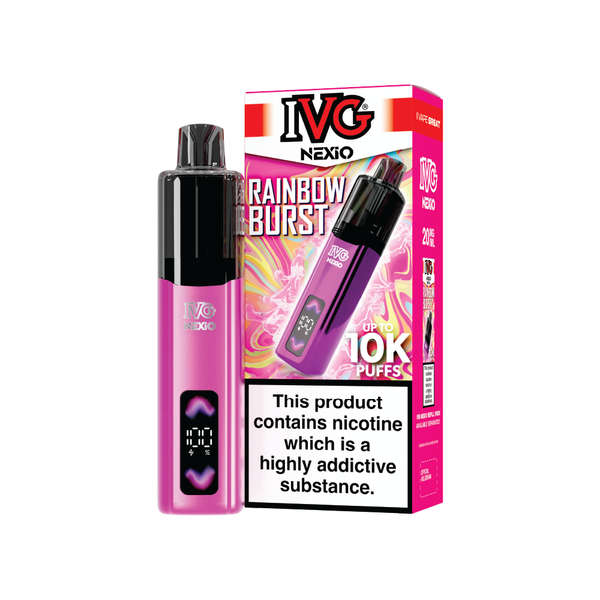 IVG NEXiO Rainbow Burst Vape Kit
