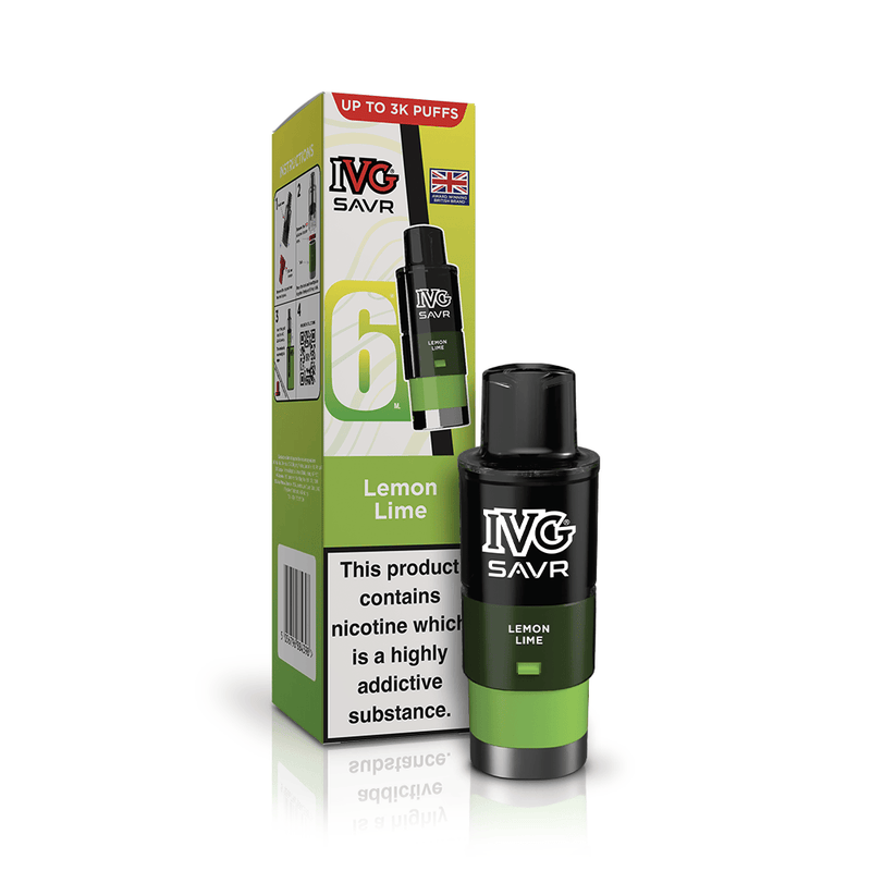 IVG SAVR Lemon Lime Refill Pod
