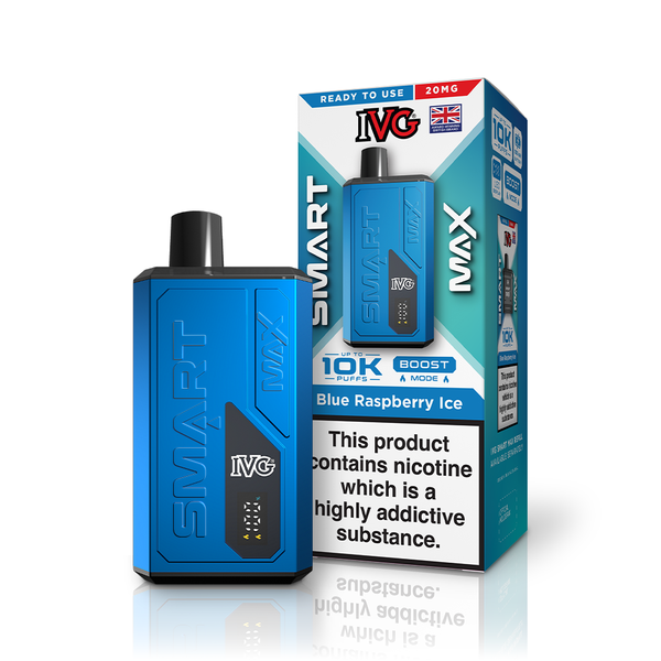 IVG SMART MAX Blue Raspberry Ice Vape Kit