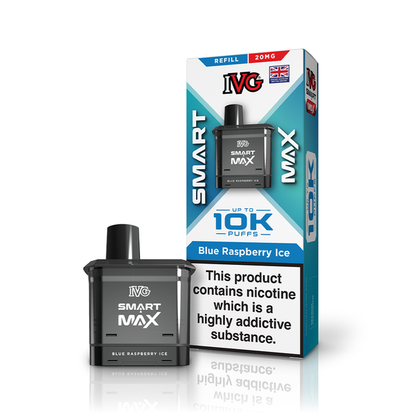 IVG SMART MAX Blue Raspberry Ice Refill Pod