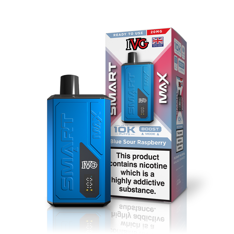 IVG SMART MAX Blue Sour Raspberry Vape Kit