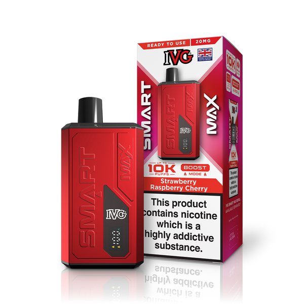 IVG SMART MAX Strawberry Raspberry Cherry Vape Kit