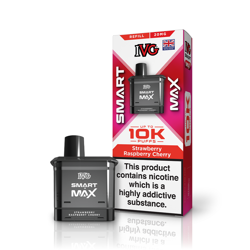 IVG SMART MAX Strawberry Raspberry Cherry Refill Pod