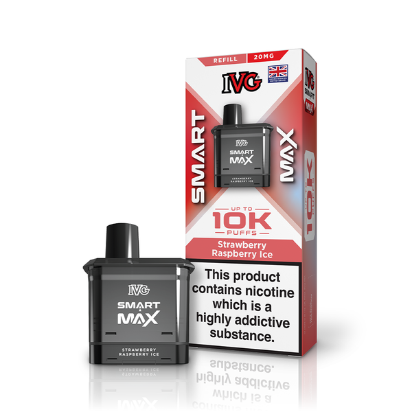 IVG SMART MAX Strawberry Raspberry Ice Refill Pod