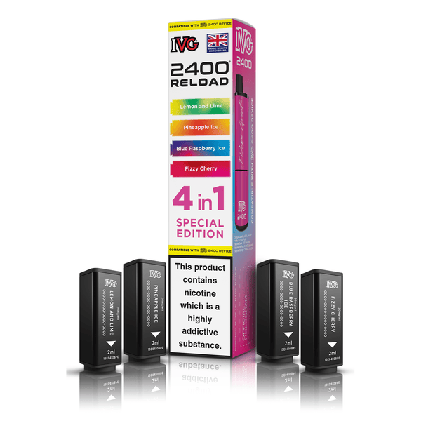 IVG 2400 4-in-1 Replacement Pods - Special Edition (4-Pack)