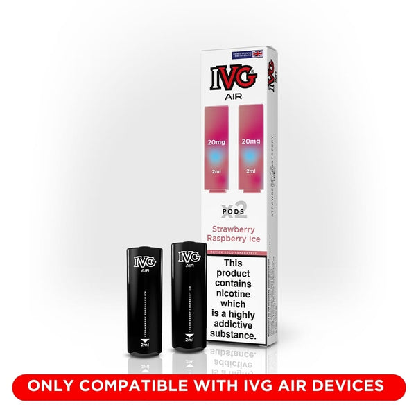 IVG AIR Strawberry Raspberry Ice Refill Pods