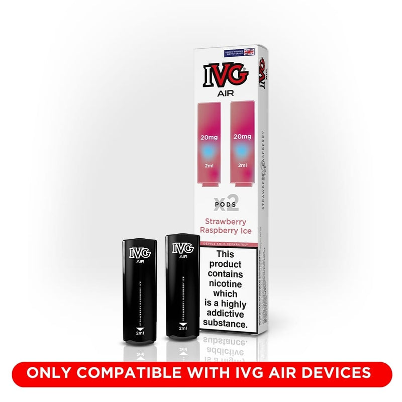IVG AIR Strawberry Raspberry Ice Refill Pods