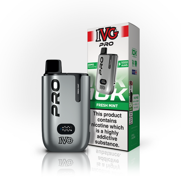 IVG PRO 10K Vape Kit - Fresh Mint