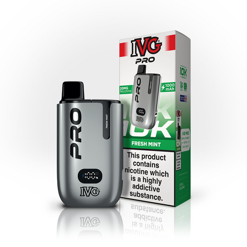 IVG PRO 10K Vape Kit - Fresh Mint