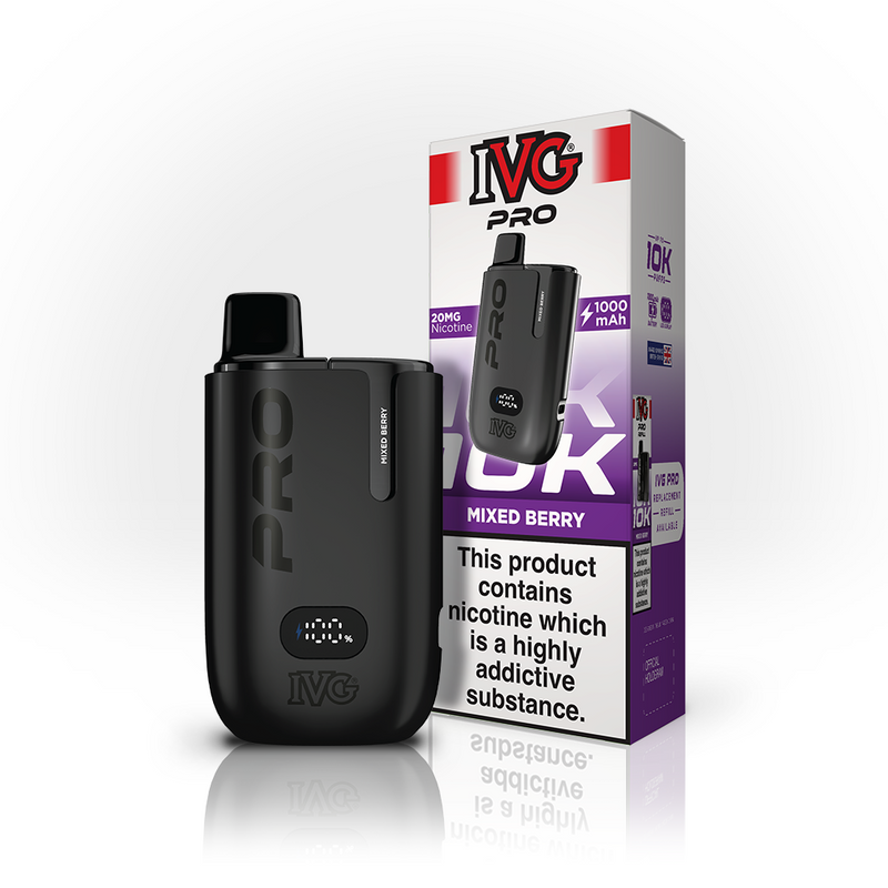 IVG PRO 10K Vape Kit - Mixed Berry