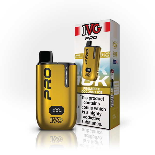 IVG PRO 10K Vape Kit - Pineapple Coconut Ice