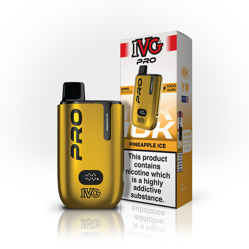 IVG PRO 10K Vape Kit - Pineapple Ice