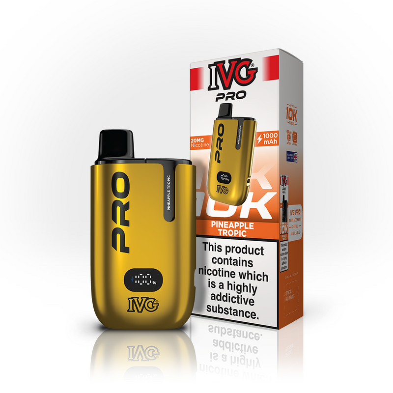 IVG PRO 10K Vape Kit - Pineapple Tropic