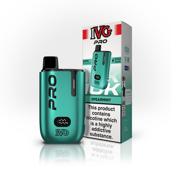 IVG PRO 10K Vape Kit - Spearmint