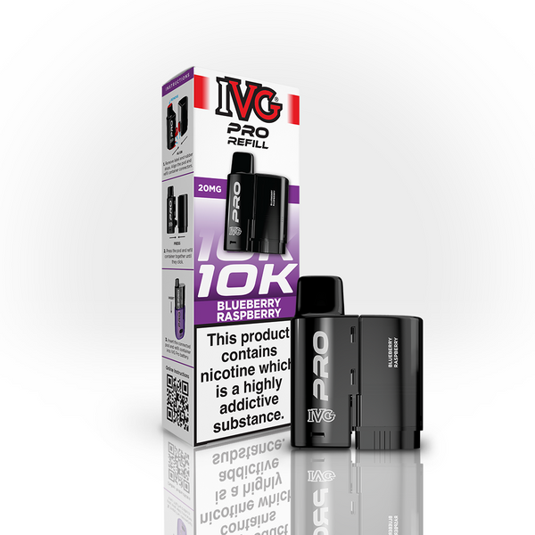 IVG PRO 10K Refill Pod - Blueberry Raspberry (12ml)