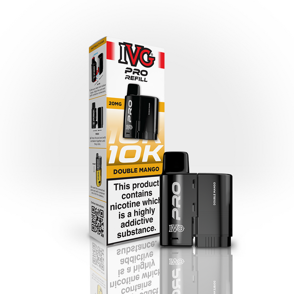 IVG PRO 10K Refill Pod - Double Mango (12ml)