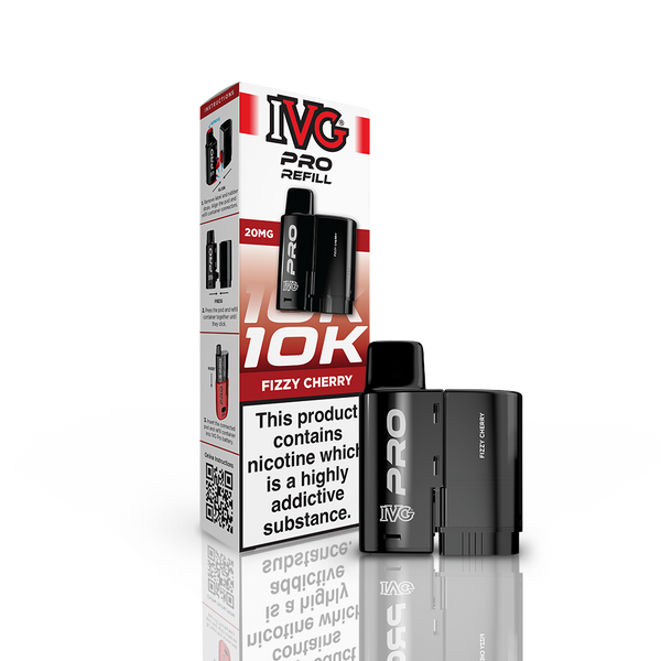 IVG PRO 10K Refill Pod - Fizzy Cherry (12ml)