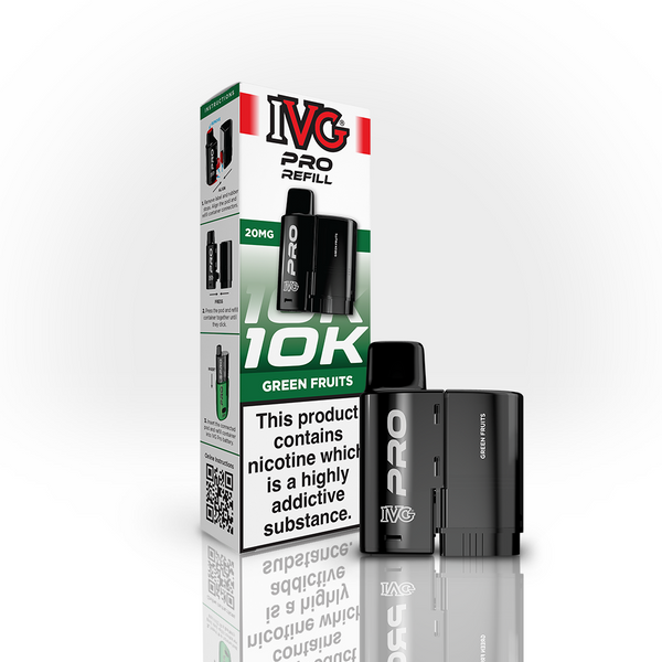 IVG PRO 10K Refill Pod - Green Fruits (12ml)