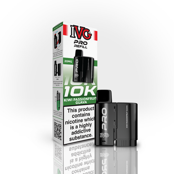 IVG PRO 10K Refill Pod - Kiwi Passionfruit Guava (12ml)
