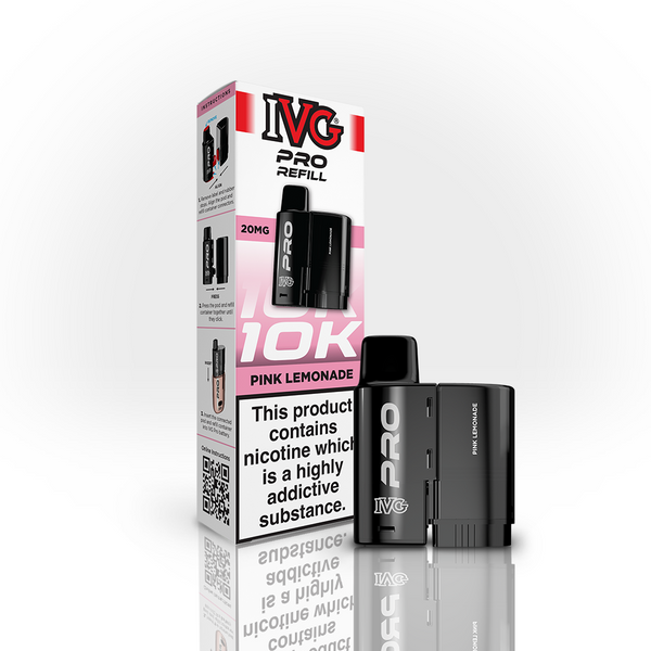 IVG PRO 10K Refill Pod - Pink Lemonade (12ml)
