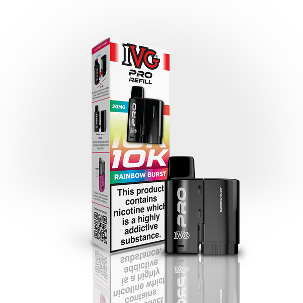IVG PRO 10K Refill Pod - Rainbow Burst (12ml)